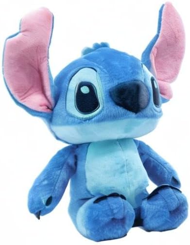 (Pack of 4) Baby Lilo & Stitch Soft Huggable Stuffed Animal Cute Plush Toy for Toddler Boys and Girls, Blue Stitch 15 Inches