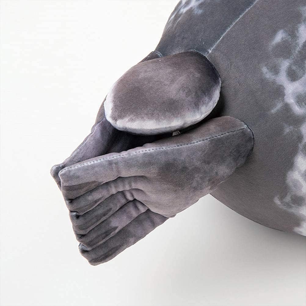 (Pack of 3) Chubby Blob Seal Pillow,Stuffed Cotton Plush Animal Toy Cute Ocean Small(13 in)