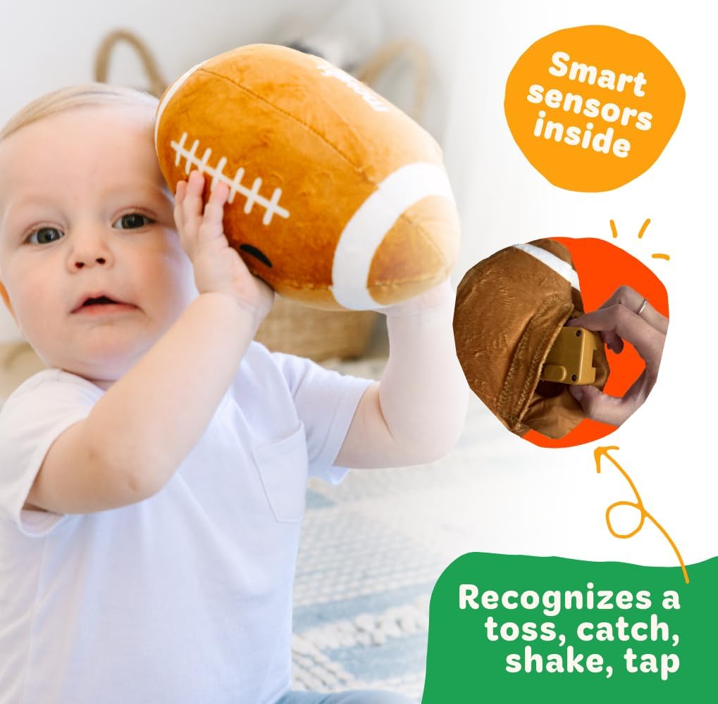 (Pack of 3) Hilariously Interactive Toy with Music & Sound Effects for Boy & Girl | Ball for Toddler & Baby | 6, 12, 18+ Months | 1, 2, 3+ Year Old