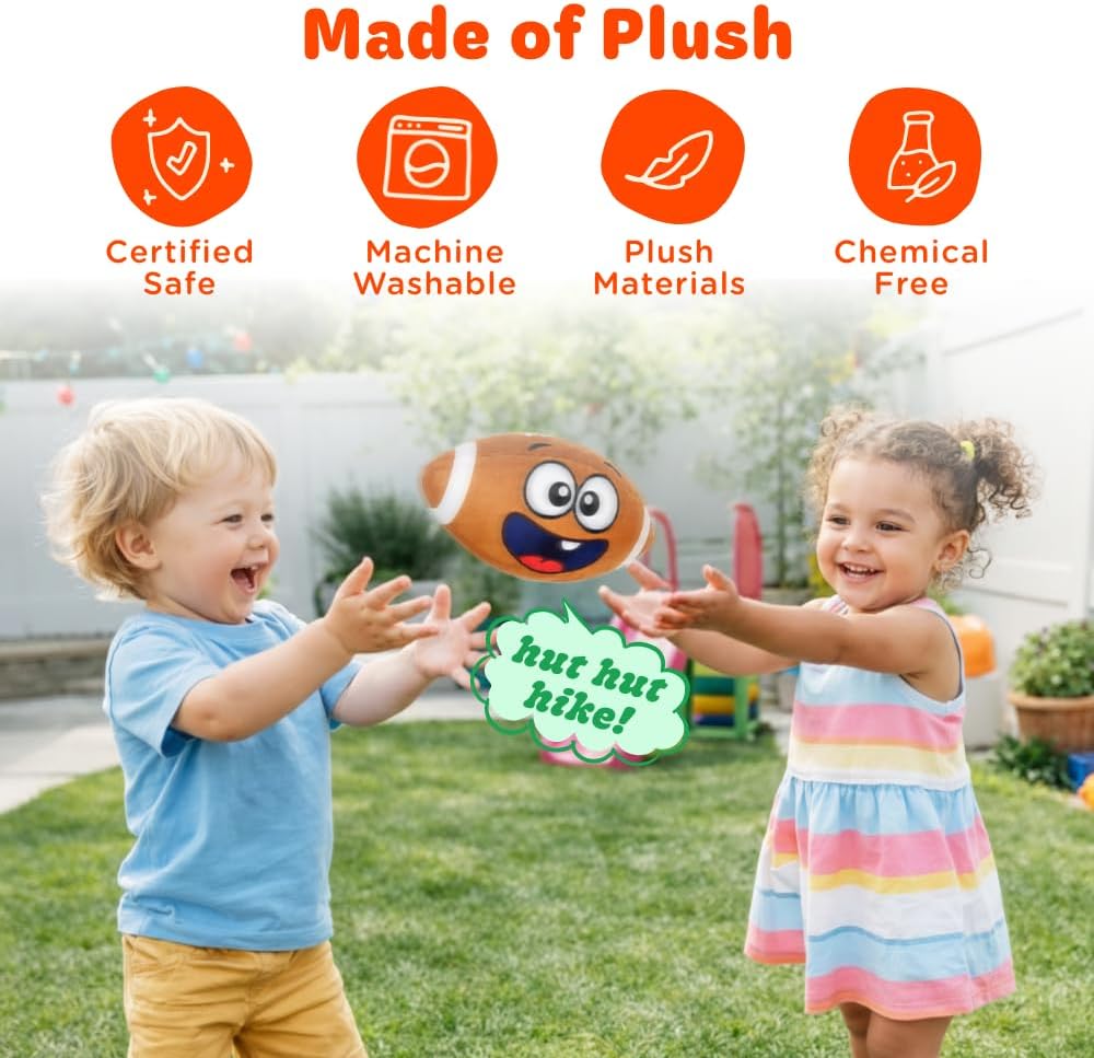 (Pack of 3) Hilariously Interactive Toy with Music & Sound Effects for Boy & Girl | Ball for Toddler & Baby | 6, 12, 18+ Months | 1, 2, 3+ Year Old