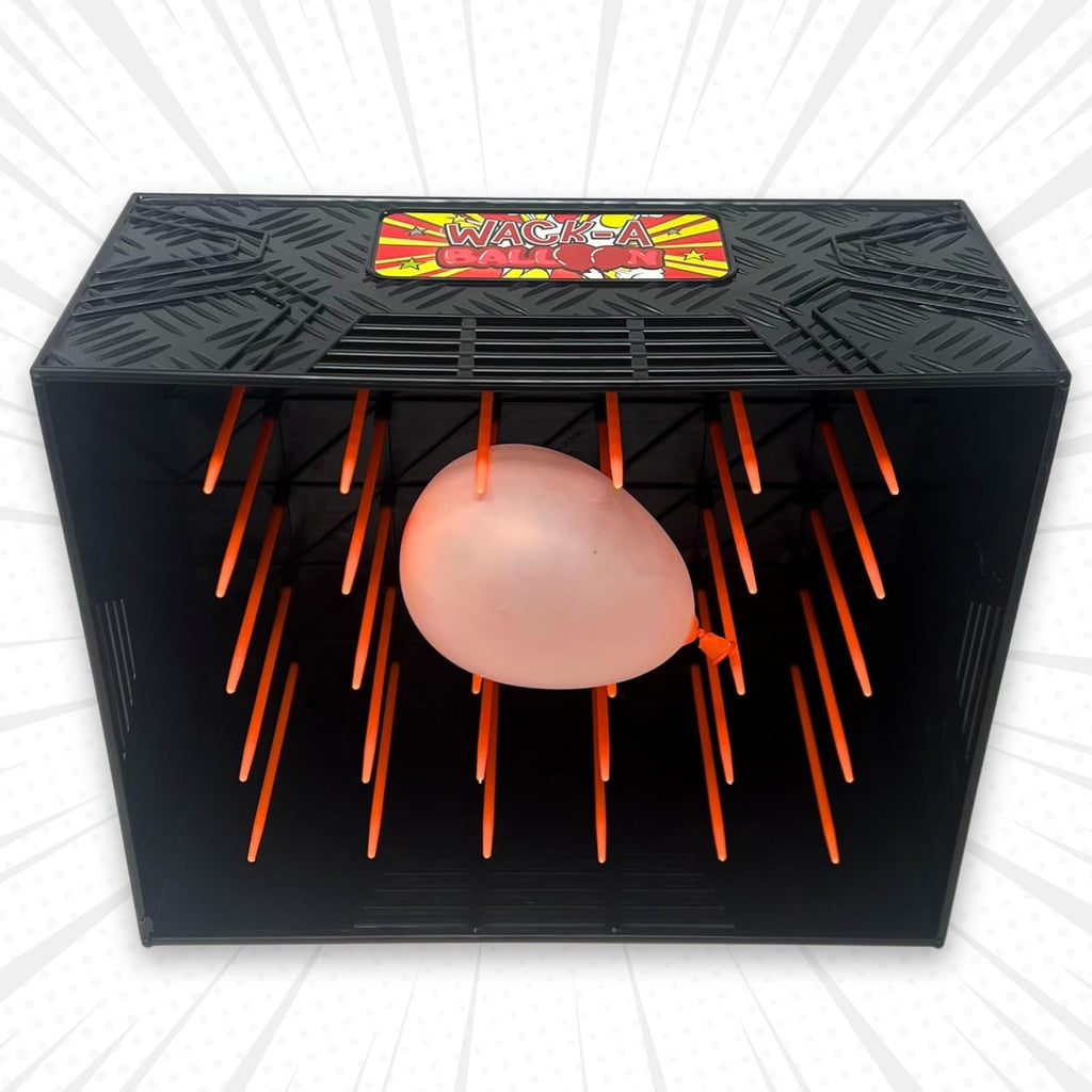 (Pack of 5) Wack A Balloon Pop Game for Kids and Family, Interactive Balloon Popping Board Activity, Tabletop Party Play for Family Night, Birthday Gift Ages 4+