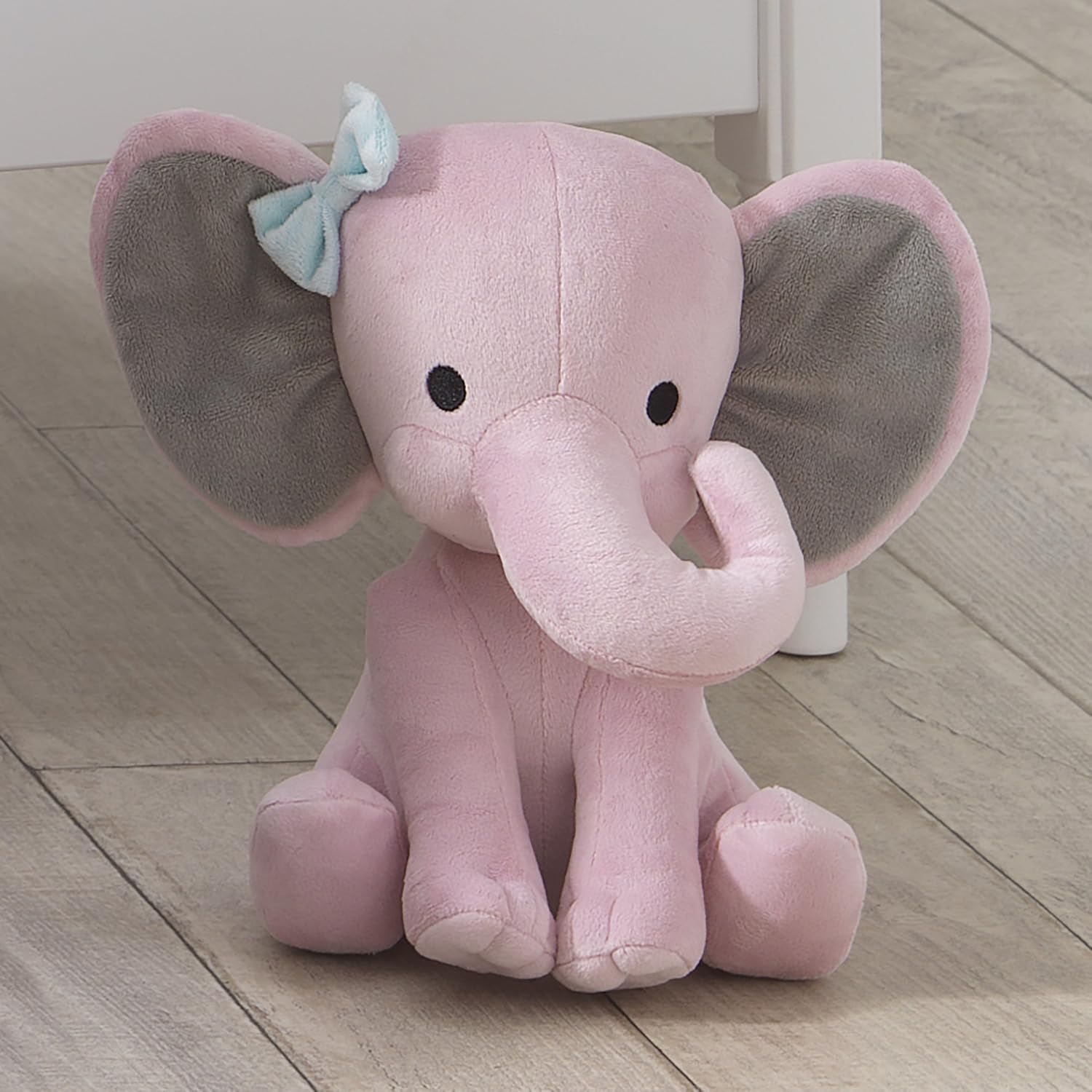 (Pack of 4) Twinkle Toes Pink Elephant Plush, Hazel