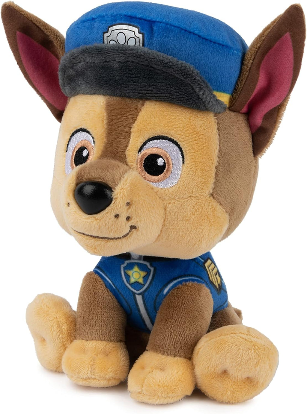 (Pack of 4)PAW Patrol Chase in Signature Police Officer Uniform Plush Toy, Stuffed Animal for Ages 1 and Up, 6"