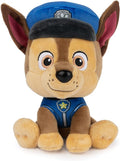 (Pack of 4)PAW Patrol Chase in Signature Police Officer Uniform Plush Toy, Stuffed Animal for Ages 1 and Up, 6"