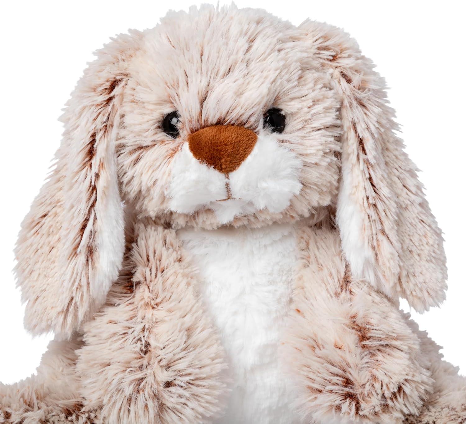 (Pack of 4)Burrow Bunny Stuffed Animal Plushie with Big Feet, Floppy Ears & Fluffy Tail, Adorable Pretend Play Toddler Toys for Girls & Boys 3+