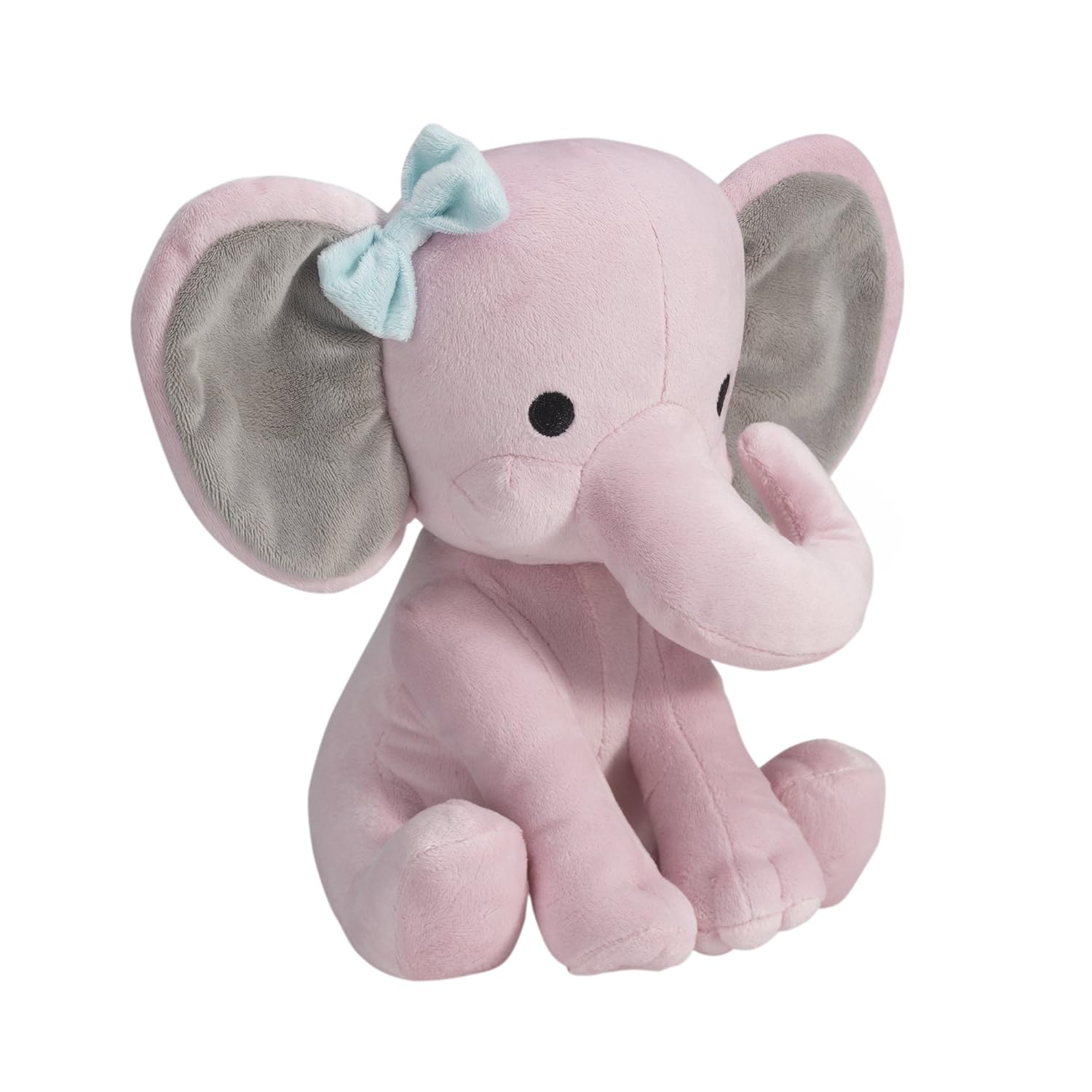(Pack of 4) Twinkle Toes Pink Elephant Plush, Hazel